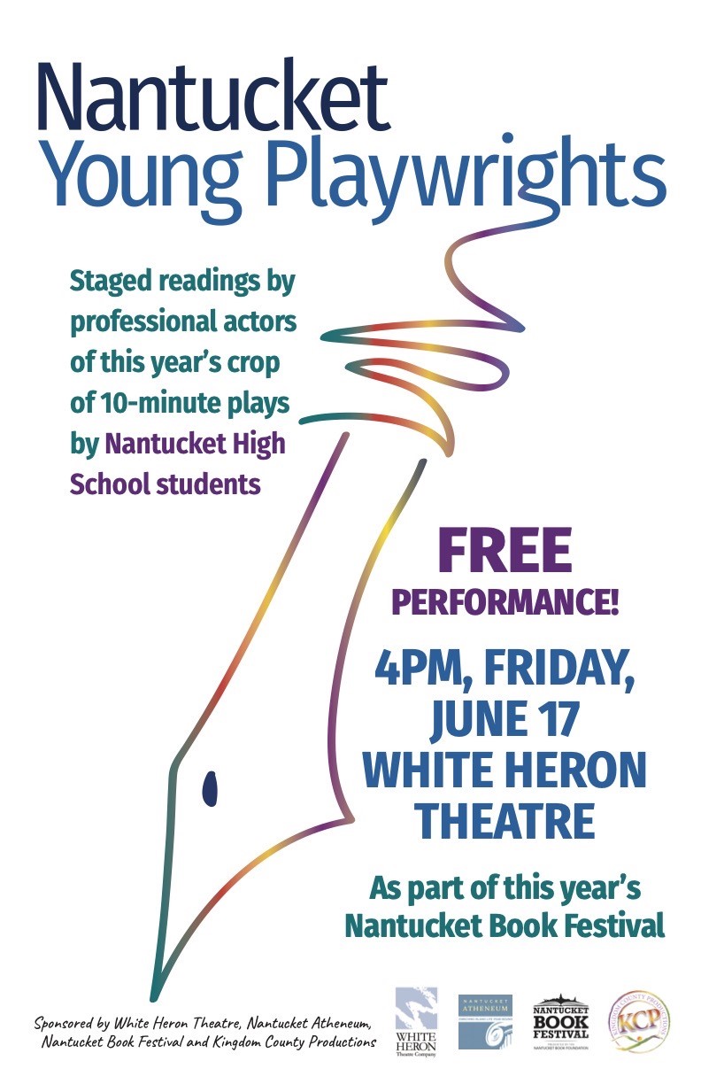 Nantucket Young Playwrights Staged Reading Poster