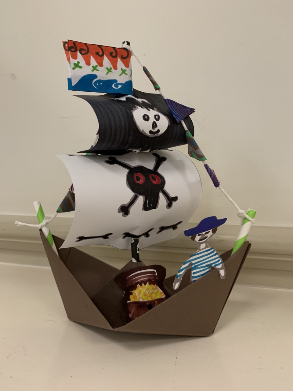 Origami Pirate Ship