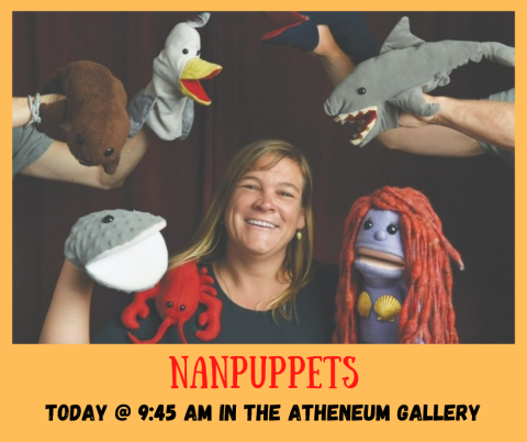 Nanpuppets with Lizza!