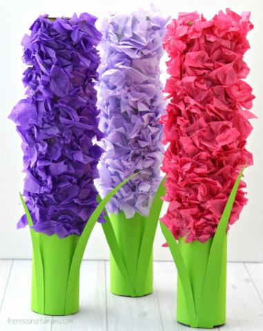 Paper Hyacinths