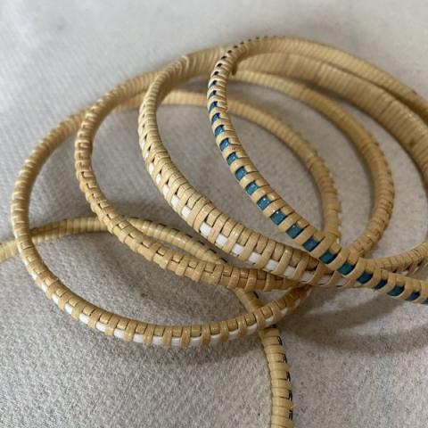 woven bangle bracelets