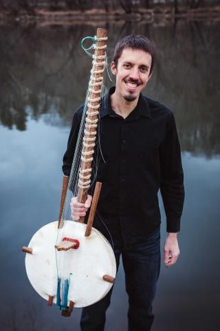 Sean and his Kora