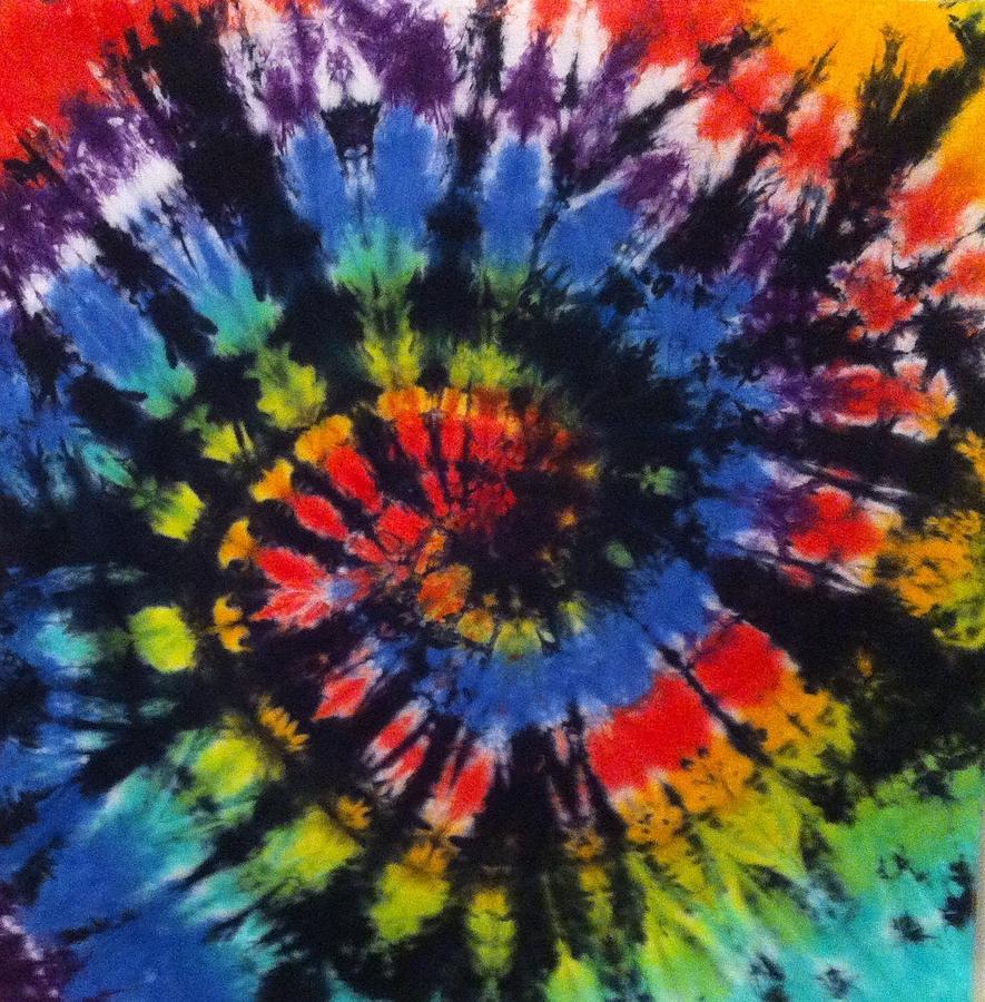 Tie dye swirl