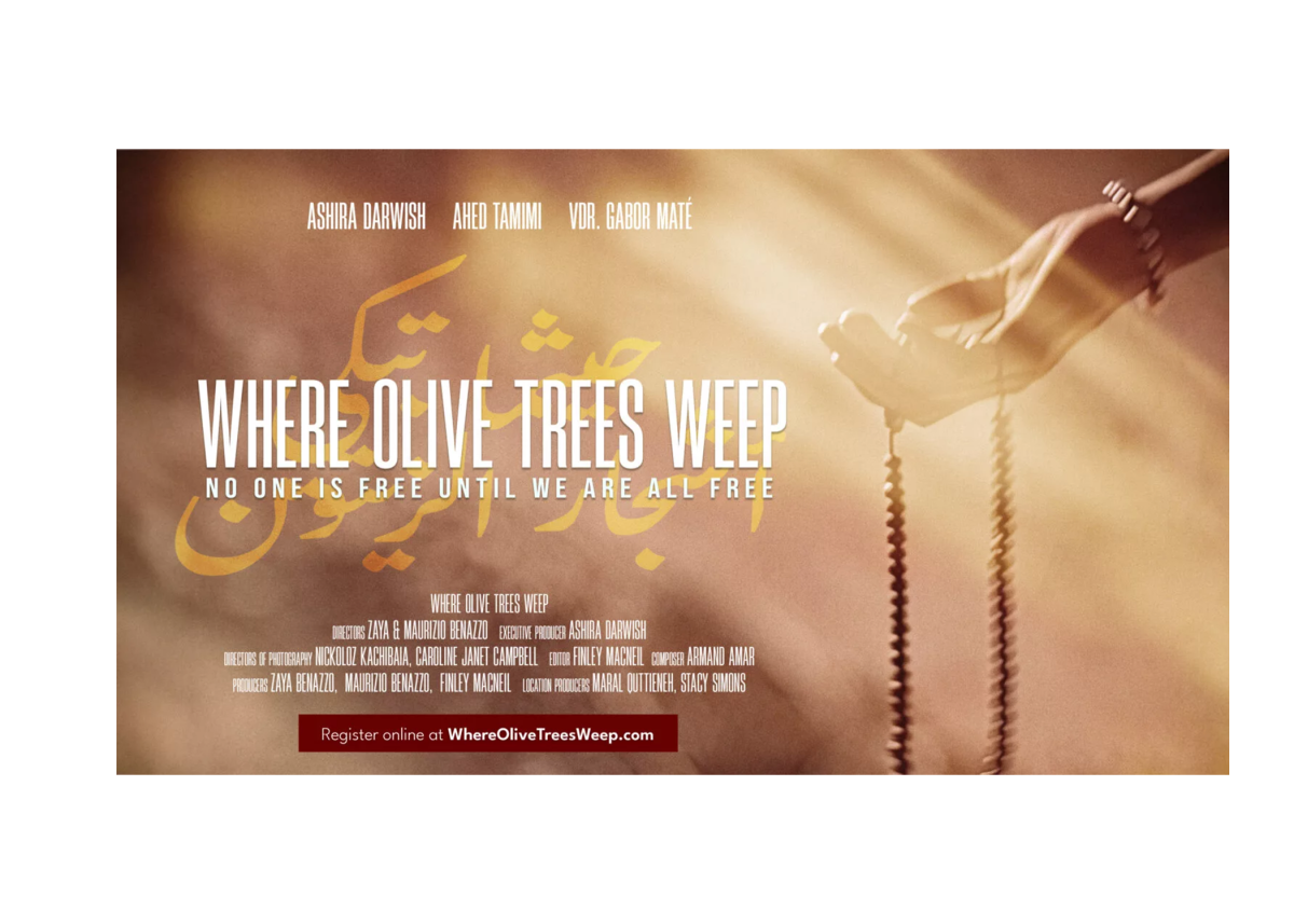 Where the Olive Trees Weep Poster